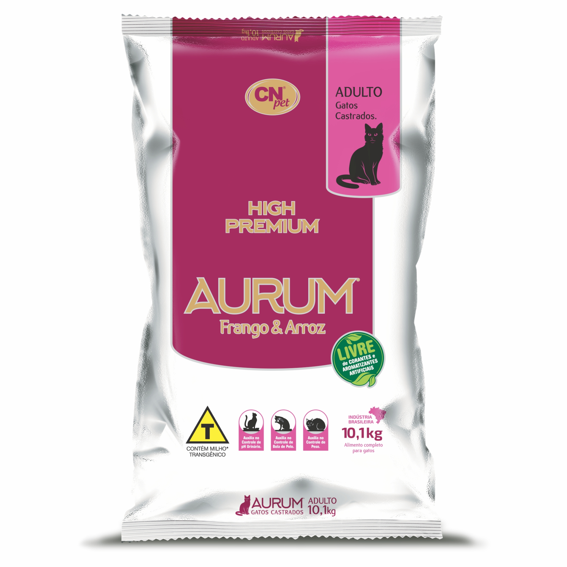 AURUM High Premium – Gatos Castrados – Frango e Arroz