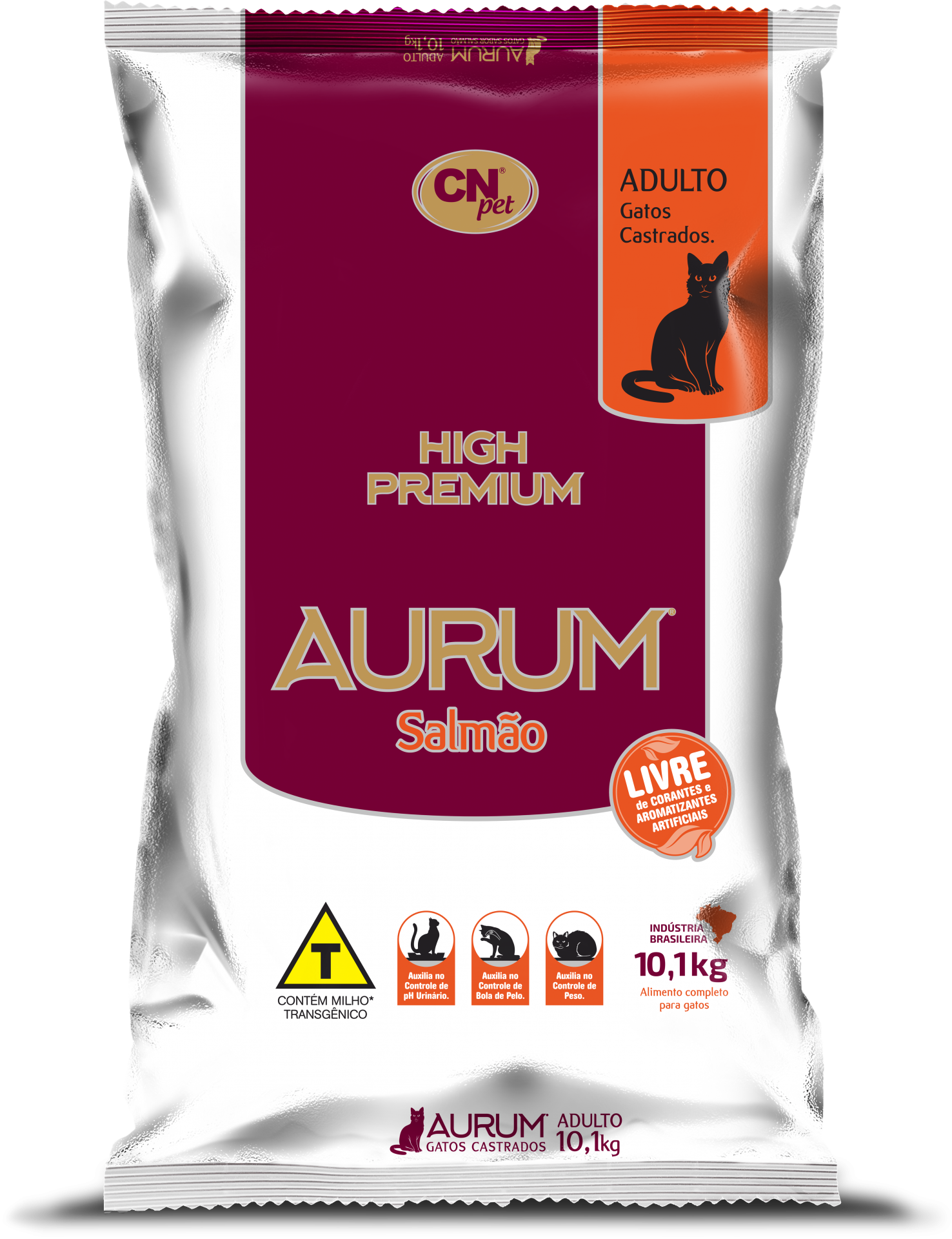 AURUM High Premium – Gatos Castrados – Salmão