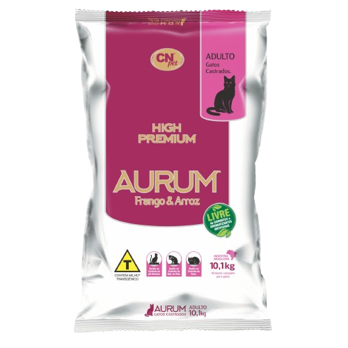 AURUM High Premium – Gatos Castrados – Frango e Arroz