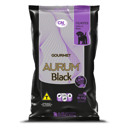 AURUM Black Filhotes – Frango & Arroz