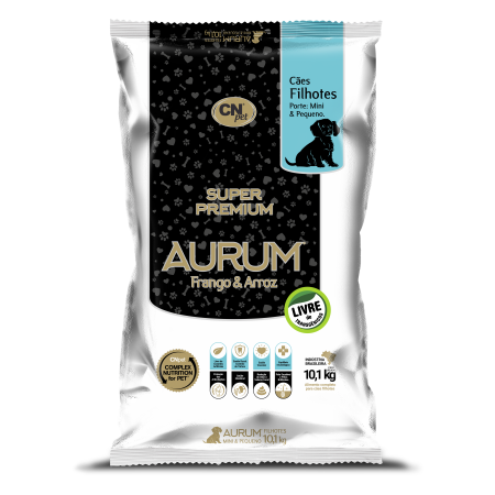 AURUM – Super Premium Filhotes Porte Mini e Pequeno